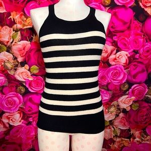 Michael Kors striped knit top